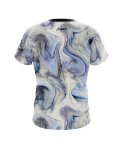 Alternative view of Glacial Flow CoolWick Bowling Jersey