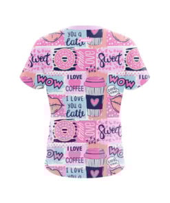 Alternative view of Coffee Love CoolWick Bowling Jersey