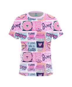 Coffee Love CoolWick Bowling Jersey