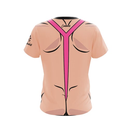 Pink Mankini CoolWick Bowling Jersey - Image 2