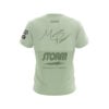 Storm Maranda Pattison Green Stripe CoolWick Bowling Jersey - Image 2