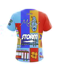 Alternative view of Storm Maranda Pattison My Cali CoolWick Bowling Jersey