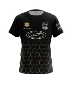 Storm Maria Bulanova Black Gold Honeycomb CoolWick Bowling Jersey