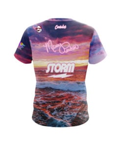 Alternative view of Storm Missy Parkin Sunset Beach CoolWick Bowling Jersey