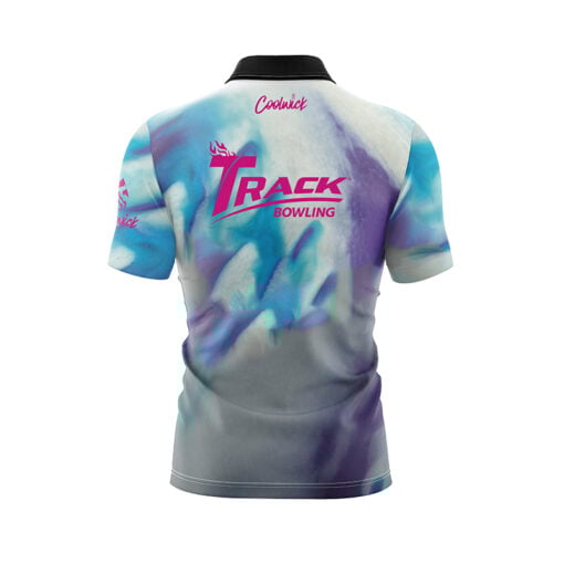 Track Kinetic Sapphire Ice Fast Track CoolWick Bowling Jersey - Image 2