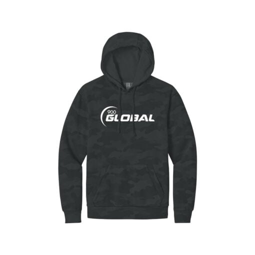 900 Global Camo Wash Men's Bowling Pullover Hoodie - Image 5
