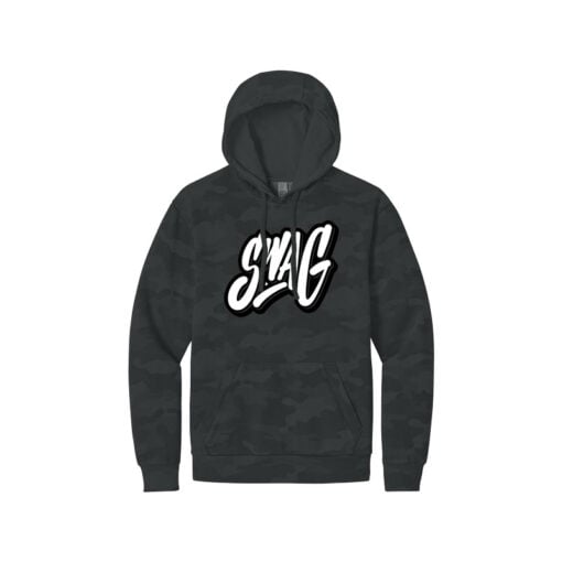 Swag Camo Wash Men's Bowling Pullover Hoodie - Image 5