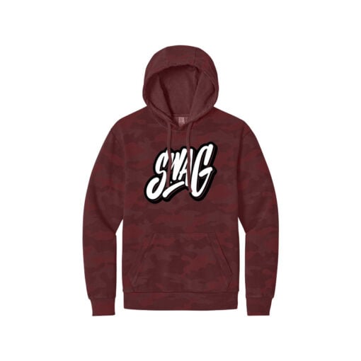 Swag Camo Wash Men's Bowling Pullover Hoodie - Image 4