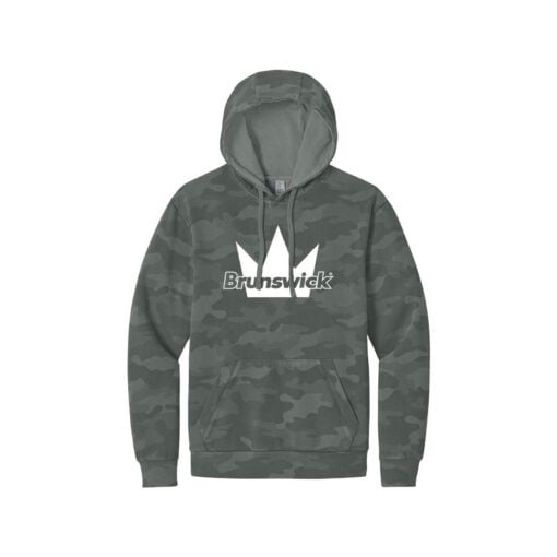 Brunswick Camo Wash Men's Bowling Pullover Hoodie - Image 4