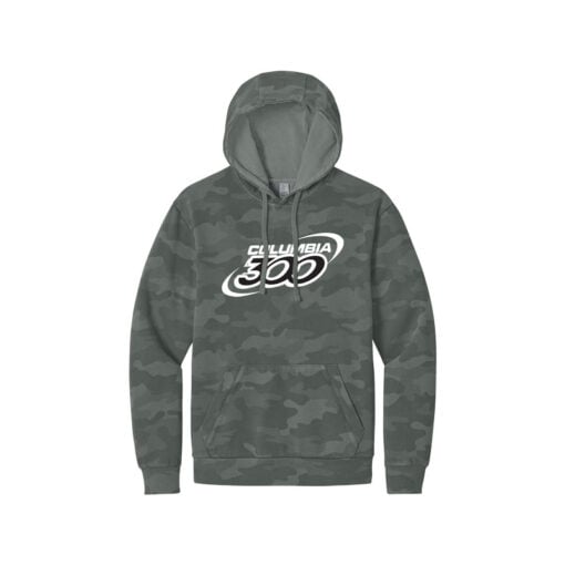 Columbia 300 Camo Wash Men's Bowling Pullover Hoodie - Image 4