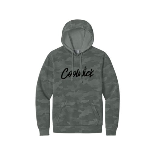 Coolwick Camo Wash Men's Bowling Pullover Hoodie - Image 3