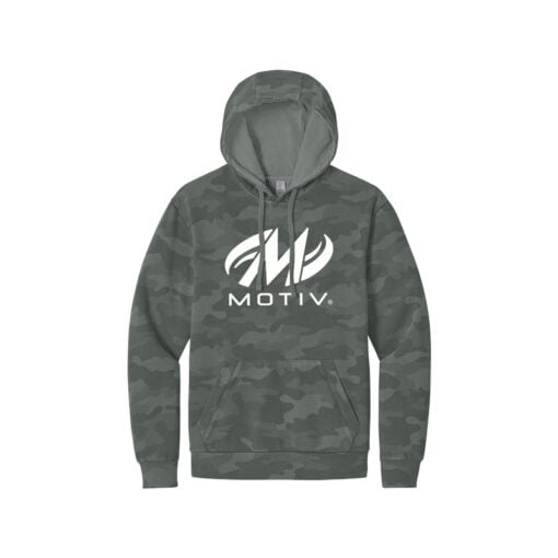 Motiv Camo Wash Men's Bowling Pullover Hoodie - Image 4