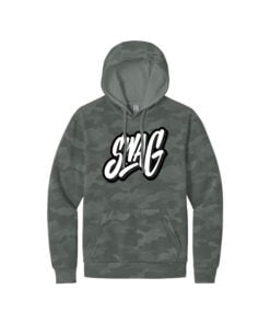 Swag Camo Wash Men's Bowling Pullover Hoodie