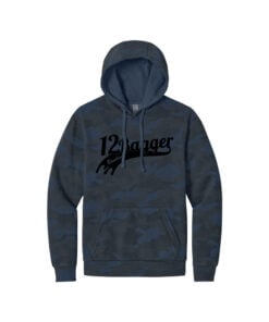 12Bagger Camo Wash Men's Bowling Pullover Hoodie