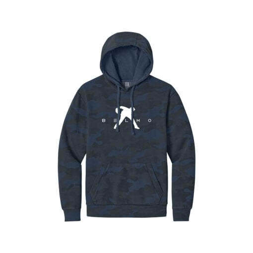 Belmo Camo Wash Men's Bowling Pullover Hoodie - Image 3