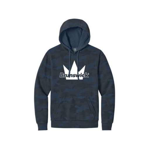 Brunswick Camo Wash Men's Bowling Pullover Hoodie - Image 3