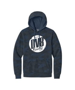 Alternative view of DV8 Camo Wash Men's Bowling Pullover Hoodie