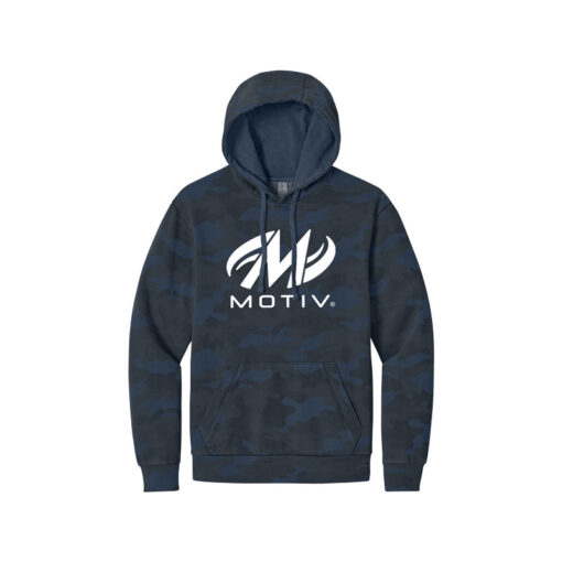 Motiv Camo Wash Men's Bowling Pullover Hoodie - Image 3