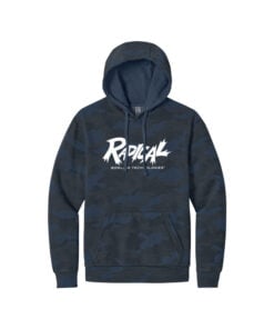 Alternative view of Radical Camo Wash Men's Bowling Pullover Hoodie