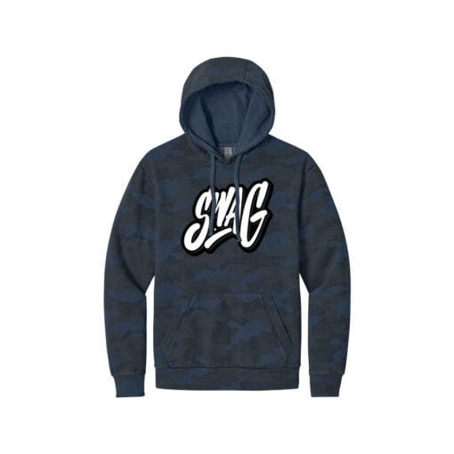 Swag Camo Wash Men's Bowling Pullover Hoodie - Image 3
