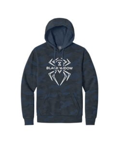 Hammer Black Widow Camo Wash Men's Bowling Pullover Hoodie