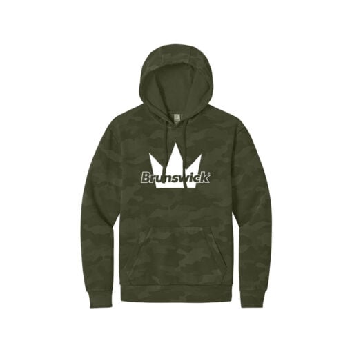 Brunswick Camo Wash Men's Bowling Pullover Hoodie - Image 2