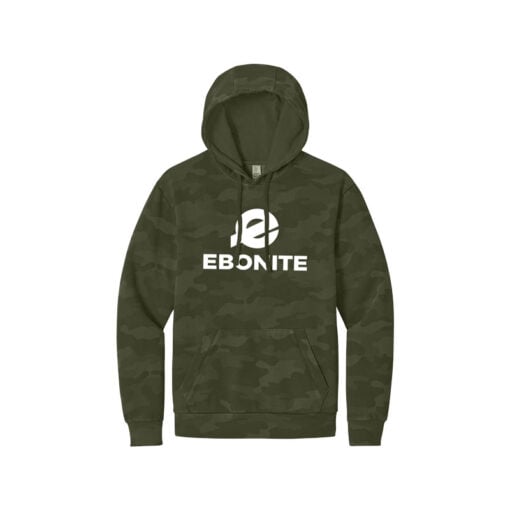 Ebonite Camo Wash Men's Bowling Pullover Hoodie - Image 2
