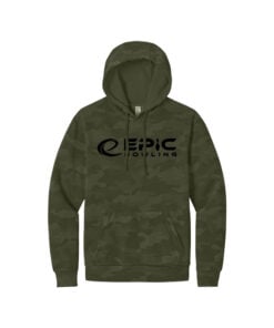 Alternative view of Epic Camo Wash Men's Bowling Pullover Hoodie