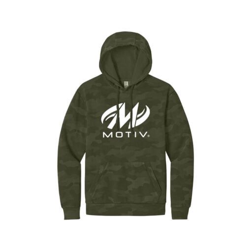 Motiv Camo Wash Men's Bowling Pullover Hoodie - Image 2