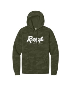 Radical Camo Wash Men's Bowling Pullover Hoodie