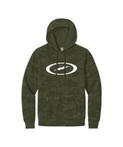 Storm Camo Wash Men's Bowling Pullover Hoodie