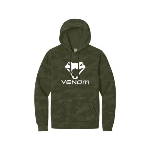 Motiv Venom Camo Wash Men's Bowling Pullover Hoodie - Image 2