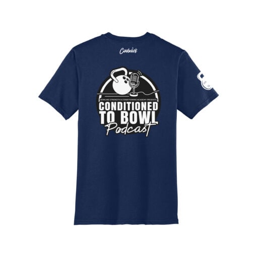 Conditioned to Bowl Podcast Heather D'Errico Coolwick T-Shirt - Image 2