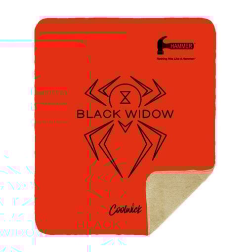 Hammer Black Widow Toxin Pearl Sherpa Lined Throw Blanket - Image 2