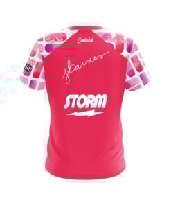 Alternative view of Storm Josie Barnes Pretty in Pink CoolWick Bowling Jersey