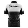 900 Global Standard Collection GSEternity26 Men's Polo Zip CoolWick Bowling Jersey - Image 2