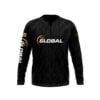 900 Global Standard Collection GSXP26 CoolWick Men's Crew Zip Long Sleeve Jersey