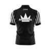 Brunswick Avalanche Black Grey Fast Track CoolWick Bowling Jersey - Image 2