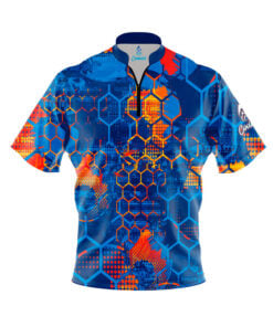 Thunder Honeycomb Fast Track CoolWick Bowling Jersey
