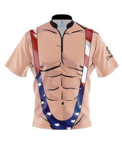 USA Mankini Fast Track CoolWick Bowling Jersey