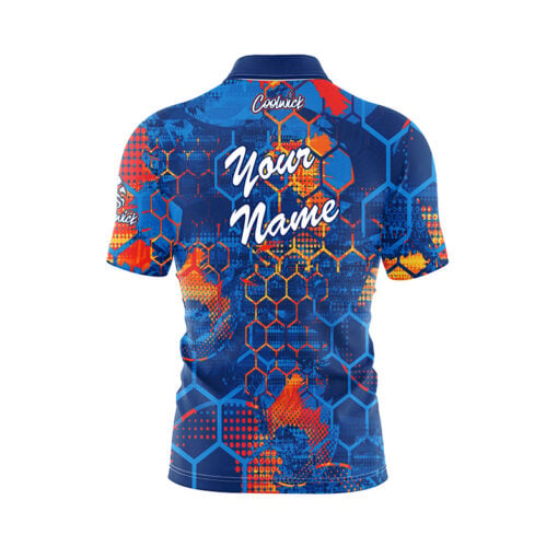Thunder Honeycomb Fast Track CoolWick Bowling Jersey - Image 3
