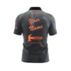 Hammer Raw Hammer Black Grey Fast Track CoolWick Bowling Jersey - Image 3