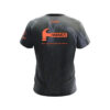Hammer Raw Hammer Black Grey CoolWick Bowling Jersey - Image 2