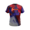 Hammer Raw Hammer Red White Purple CoolWick Bowling Jersey - Image 2