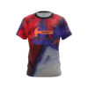 Hammer Raw Hammer Red White Purple CoolWick Bowling Jersey