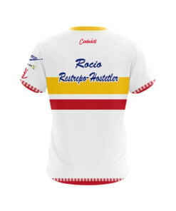 Alternative view of Hammer Rocio Restrepo Columbia Stripes CoolWick Bowling Jersey