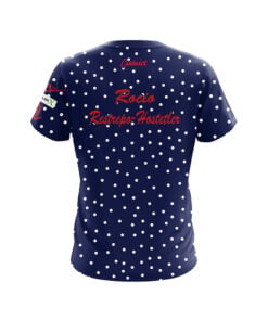 Alternative view of Hammer Rocio Restrepo Polka Dots CoolWick Bowling Jersey