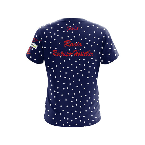 Hammer Rocio Restrepo Polka Dots CoolWick Bowling Jersey - Image 2