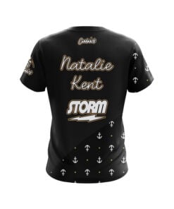 Alternative view of Storm Natalie Kent Anchor Black Gold CoolWick Bowling Jersey