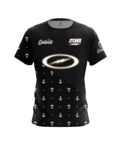 Storm Natalie Kent Anchor Black Gold CoolWick Bowling Jersey